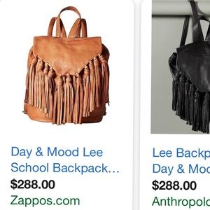 Day & Mood Lee Backpack (real cows leather)